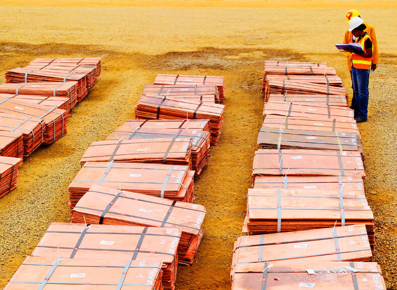 Extraction de cuivre